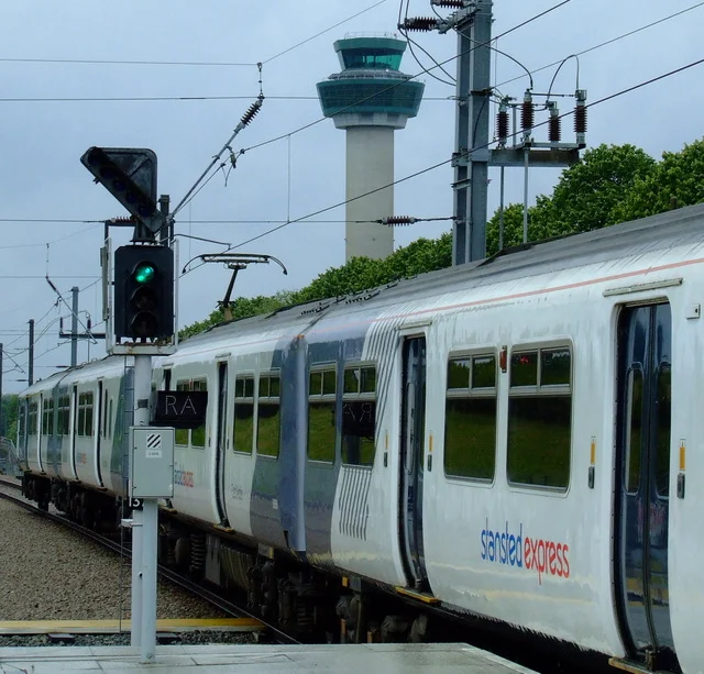 A Stansted Express train