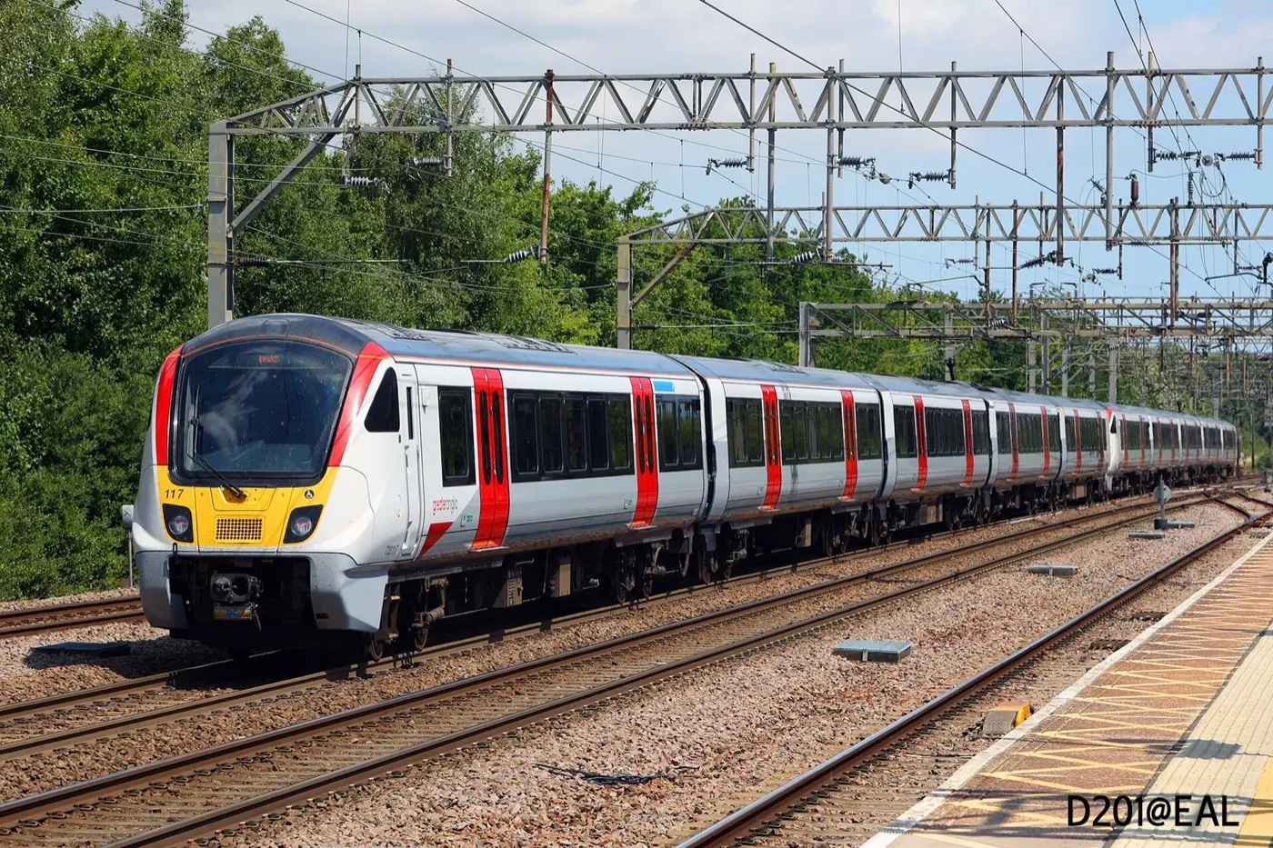 A Greater Anglia Class 720 train