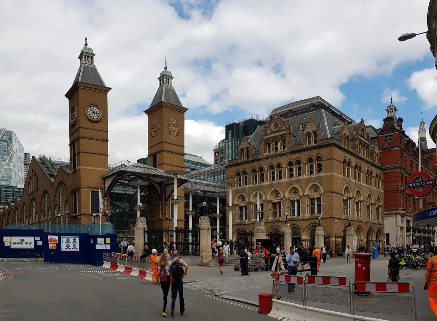 Liverpool Street station exterior