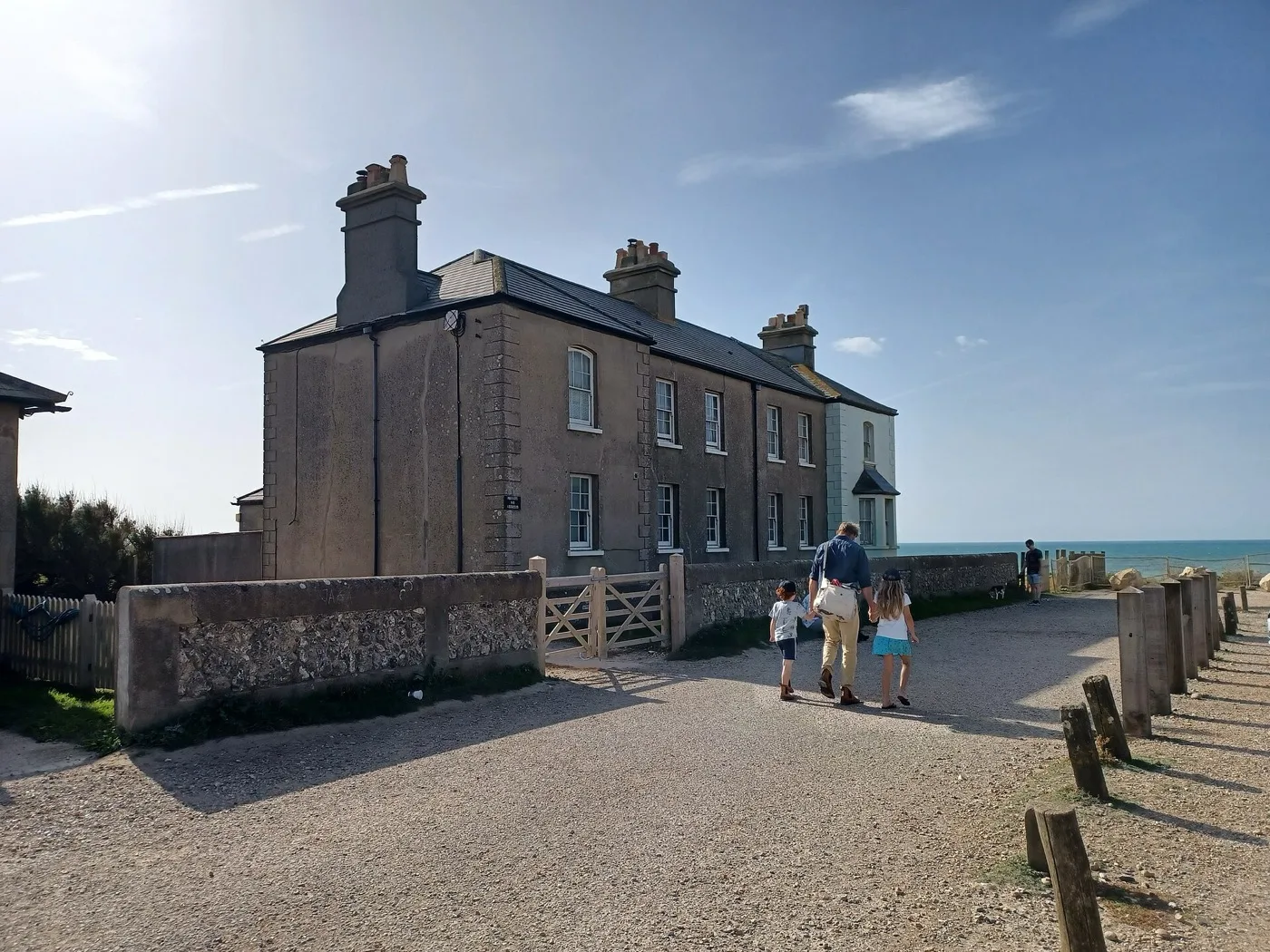 Cliffs and beach at Birling Gap