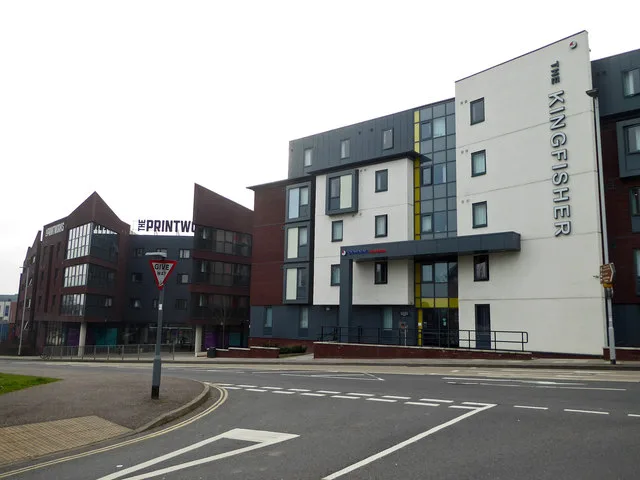 A UK student accommodation building