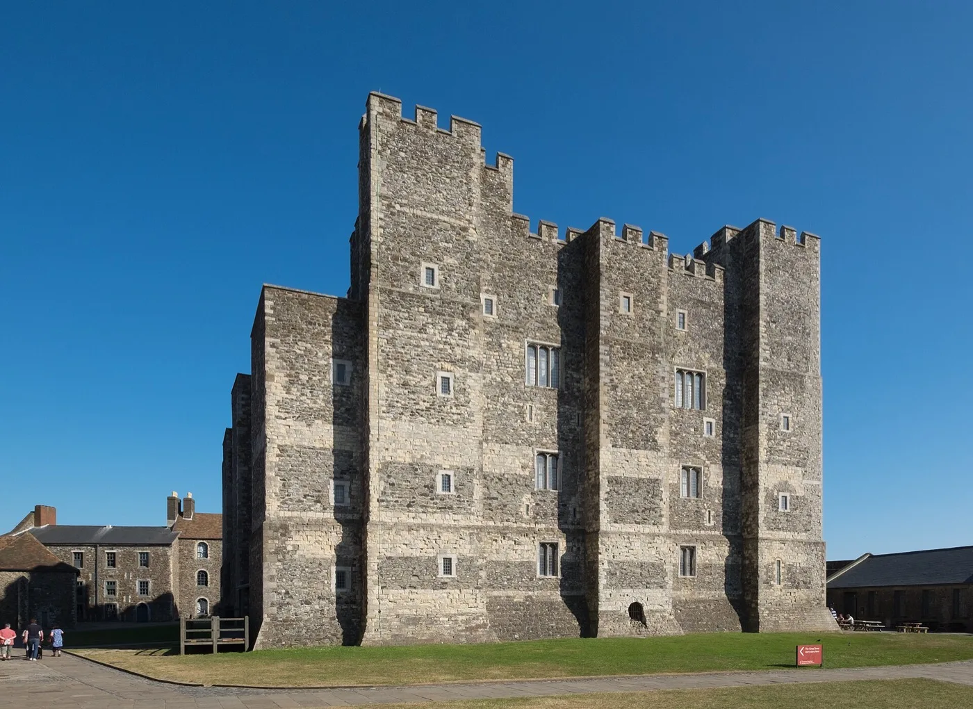 Dover Castle's Great Tower, built by Henry II
